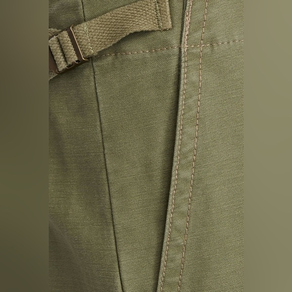 RE/DONE Military Cargo Trouser Pants in Bayleaf Green Size 25 NWT - Picture 4 of 11